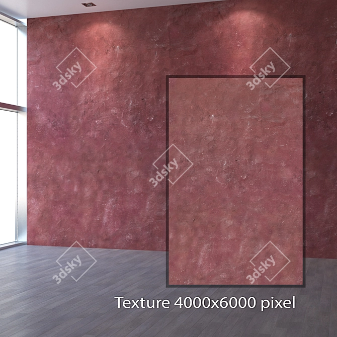 Artisan Seamless Plaster 3D model image 2