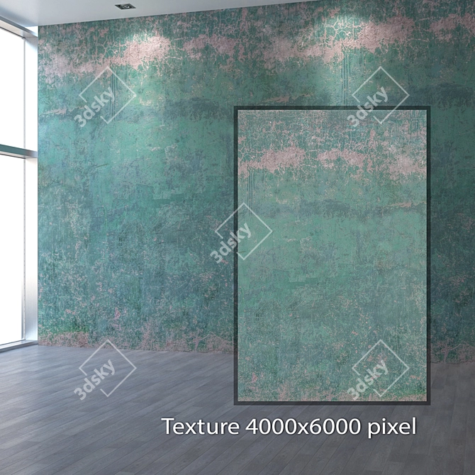 Seamless 4K Plaster Texture 3D model image 2