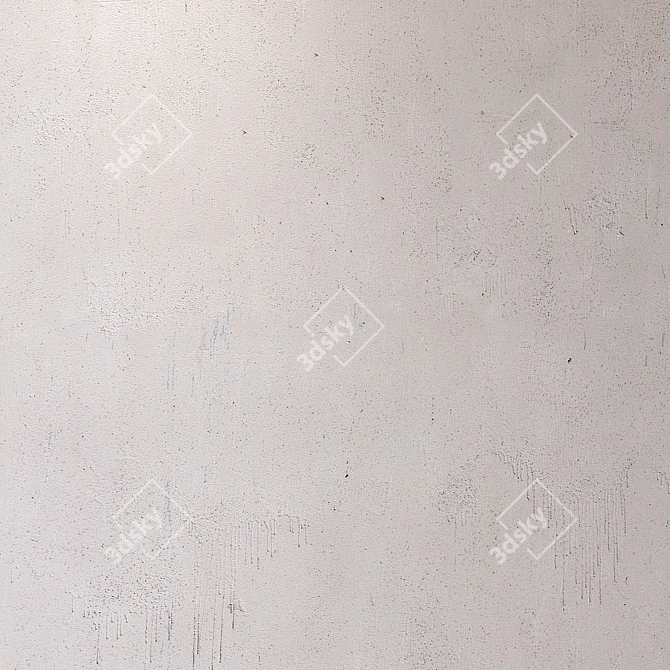 Seamless 4K Plaster Texture 3D model image 3