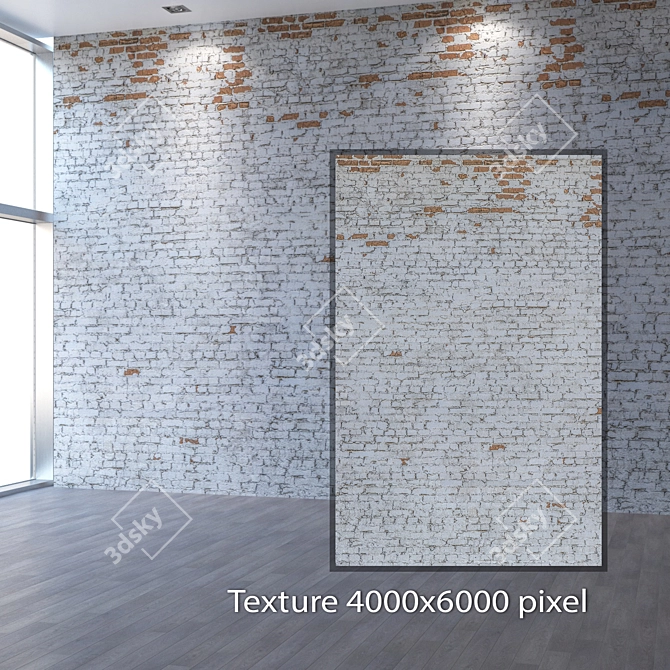 Title: Seamless Brick Texture | 4K Resolution 3D model image 2