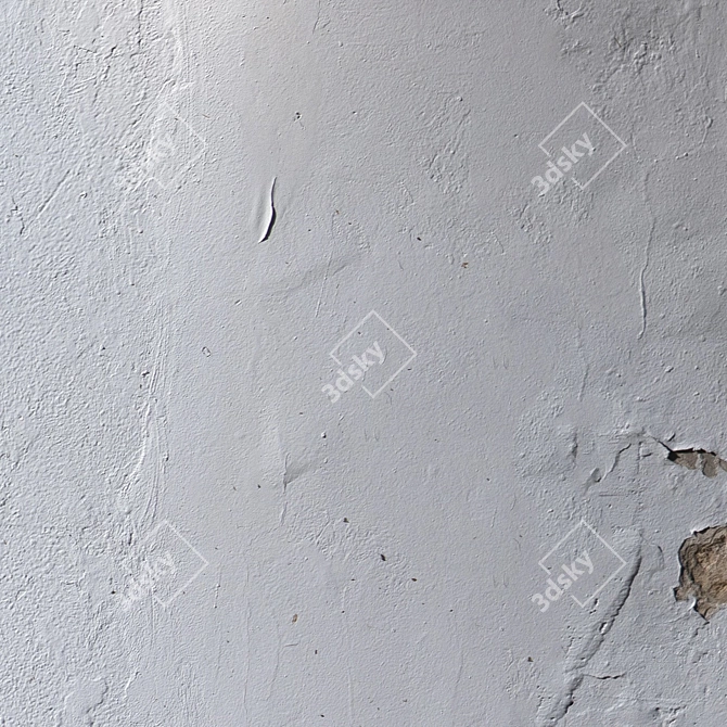 Seamless Plaster Texture: 4K 3D model image 3