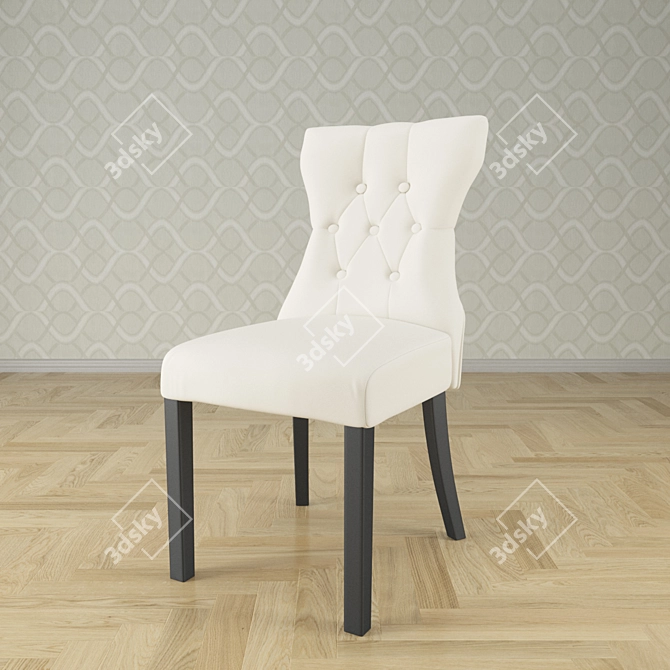 Modern Maison Rouge Dining Chair 3D model image 2
