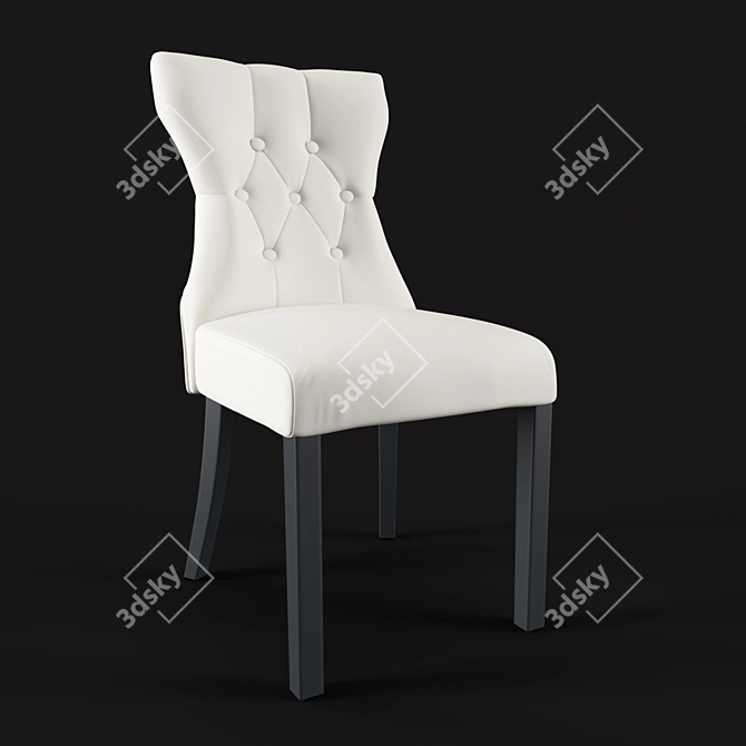Modern Maison Rouge Dining Chair 3D model image 3