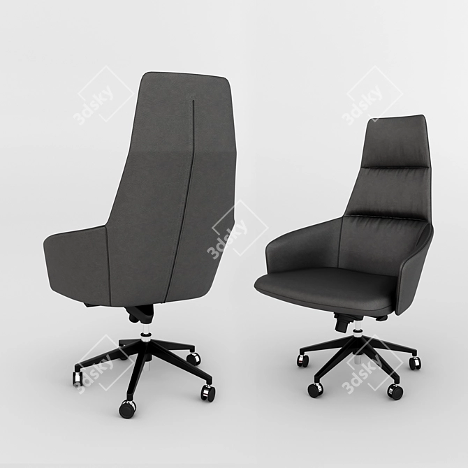 Stranger Ex iForce-V: Modern Office Set 3D model image 2