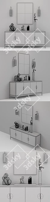 Bilbao Archive: FRATO Furniture Set 3D model image 3