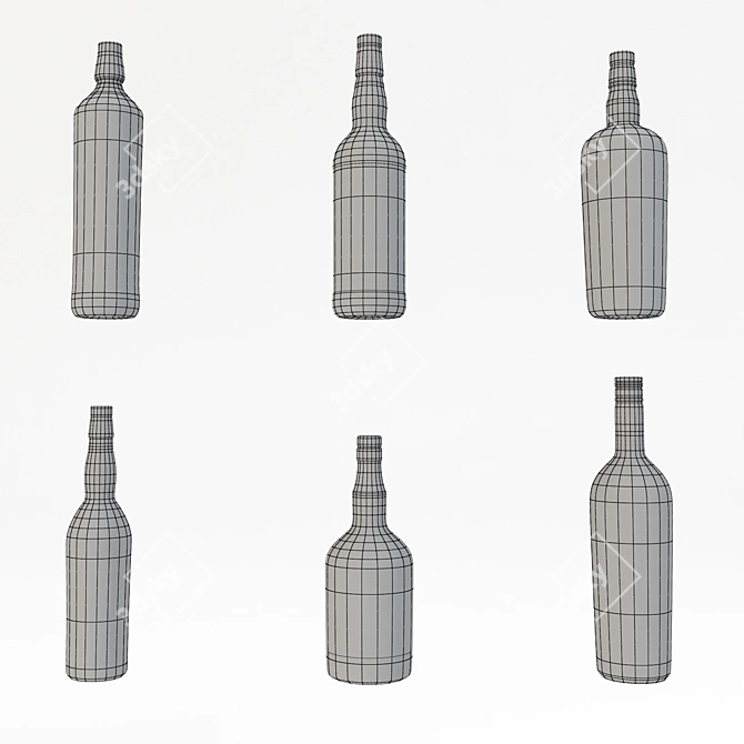 Premium Spirits Collection - 3D Models 3D model image 3