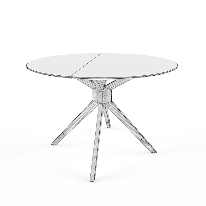 Scandi Chic: BoConcept Billund Table 3D model image 2