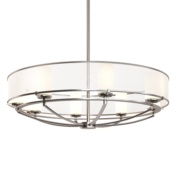 Kichler Saldana 8-Light Chandelier - Elegant Lighting Fixture 3D model image 1