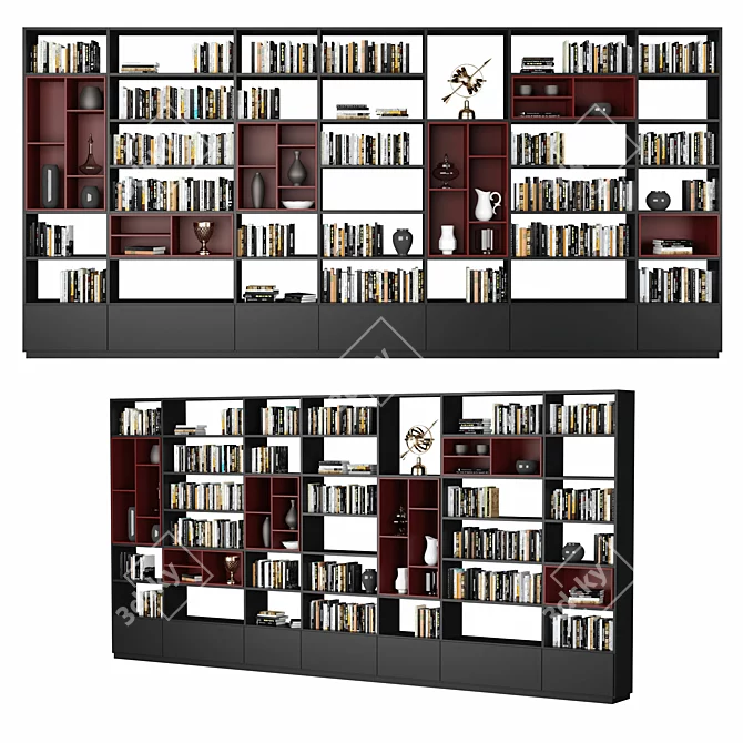 Poliform Shelving: Versatile and Stylish Storage 3D model image 1