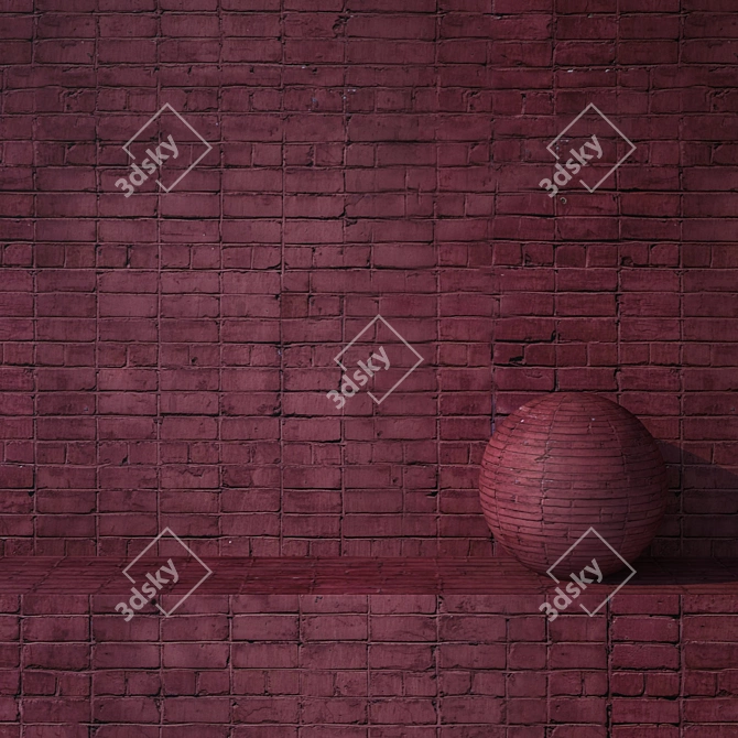 Title: Brick 72: High-Resolution, Ready-to-Use 3D model image 1