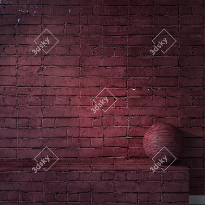 Title: Brick 72: High-Resolution, Ready-to-Use 3D model image 3