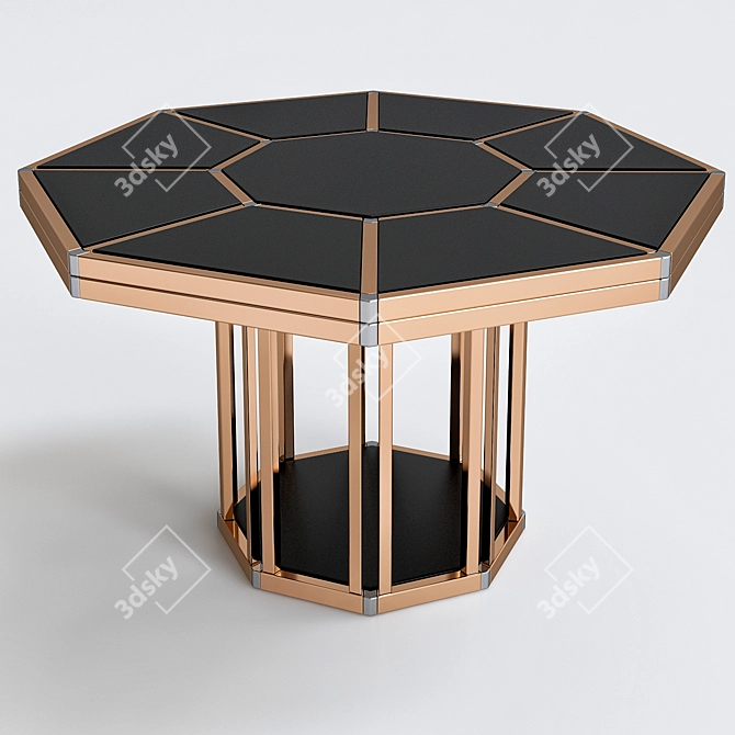 Modern Dining Table: The Perfect Addition to Your Dining Room. 3D model image 1