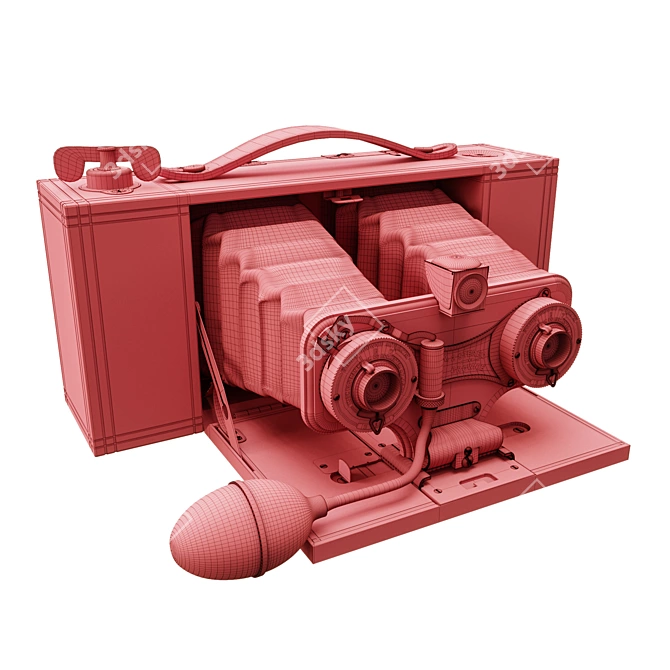 Title: Vintage Kodak Stereo Camera 3D model image 3