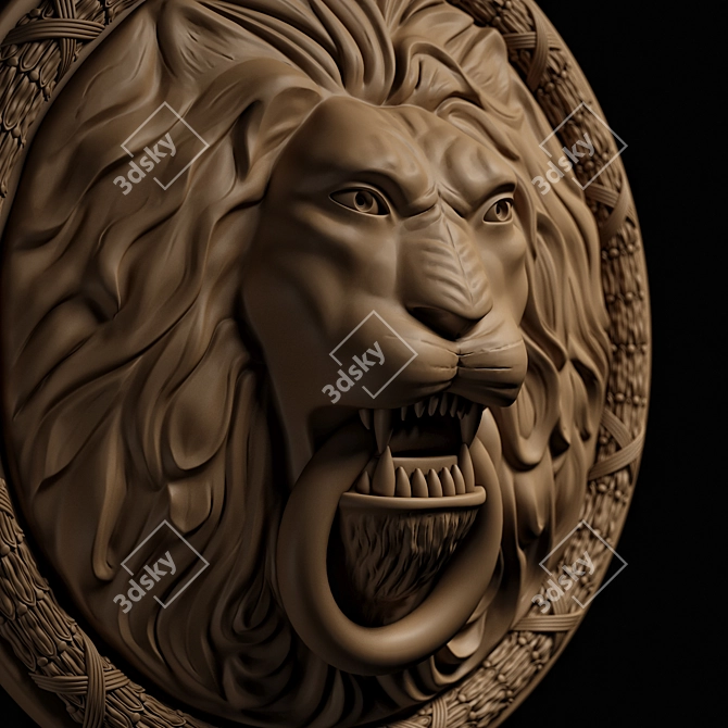 Leo Face - V-Ray Rendered 3D Model 3D model image 5