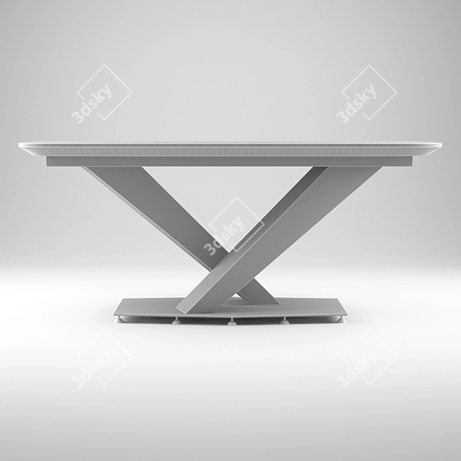 Garda Decor Dining Table 3D model image 3