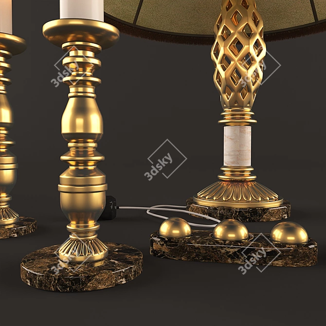 3dsmax - Vray Lighting Set 3D model image 2