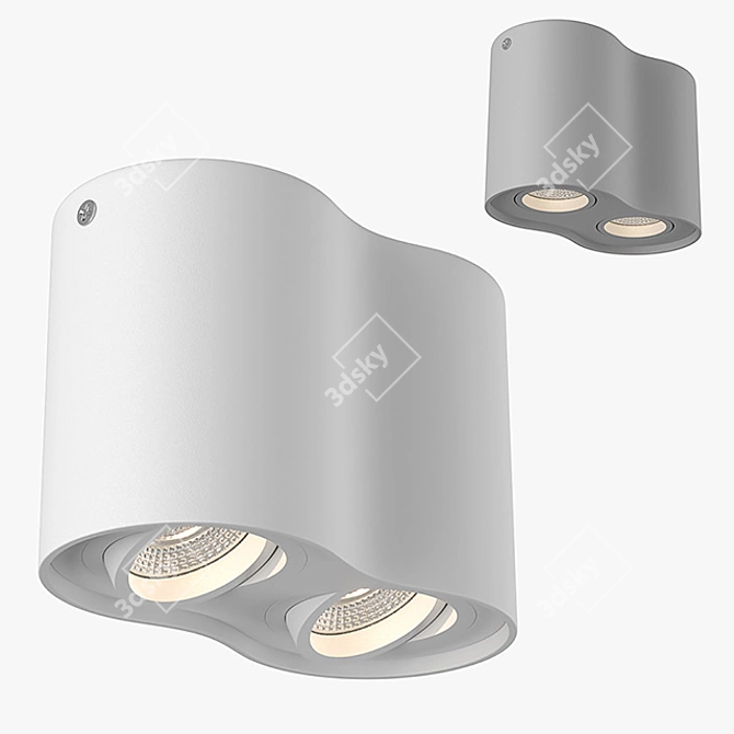 Modern Binoco Lightstar - Stylish Lighting Solution 3D model image 1