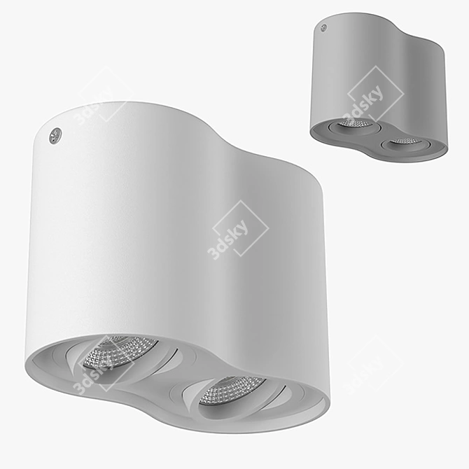 Modern Binoco Lightstar - Stylish Lighting Solution 3D model image 2