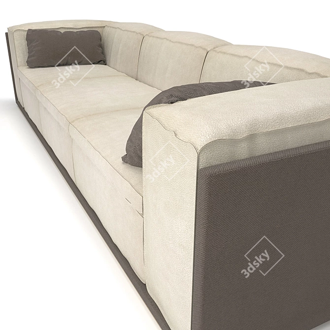 Luxury Overland Sofa 3D model image 2