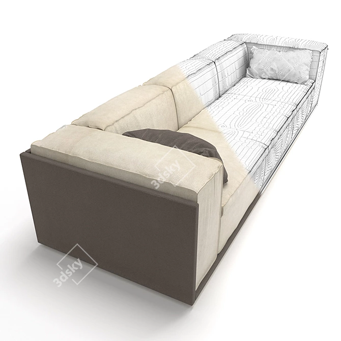 Luxury Overland Sofa 3D model image 3