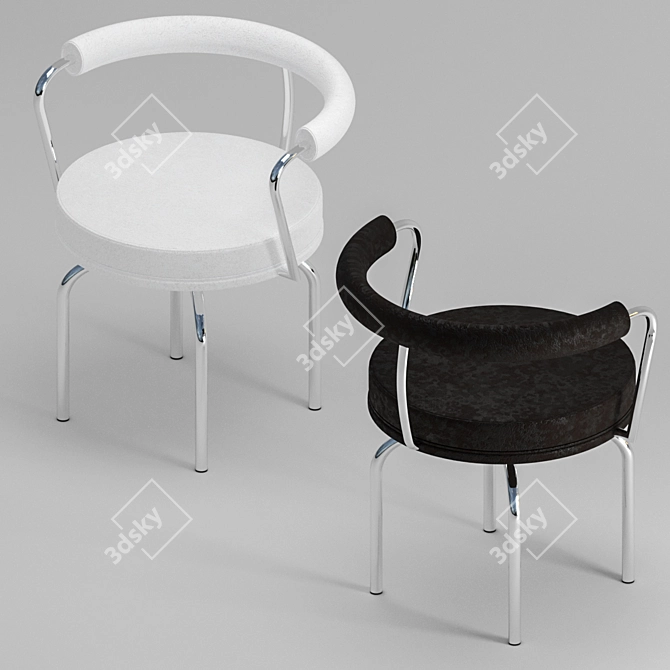 Elevate Your Space with Cassina LC7 3D model image 1