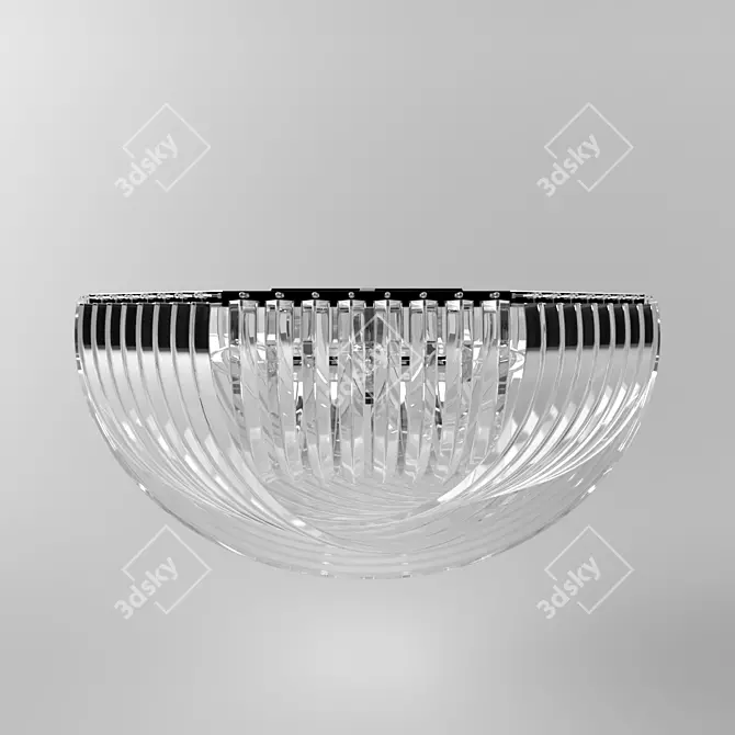 Elegant Hyeres Ceiling Lamp 3D model image 1