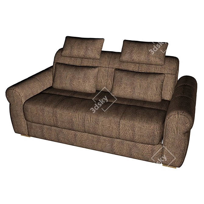 Franklin Sleepformer: Ultimate Comfort Sofa 3D model image 1