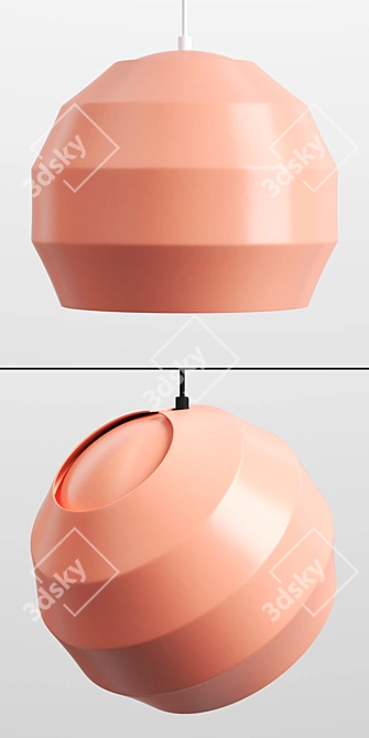 Pitch Pendant Lamp: Vitamin Power 3D model image 3