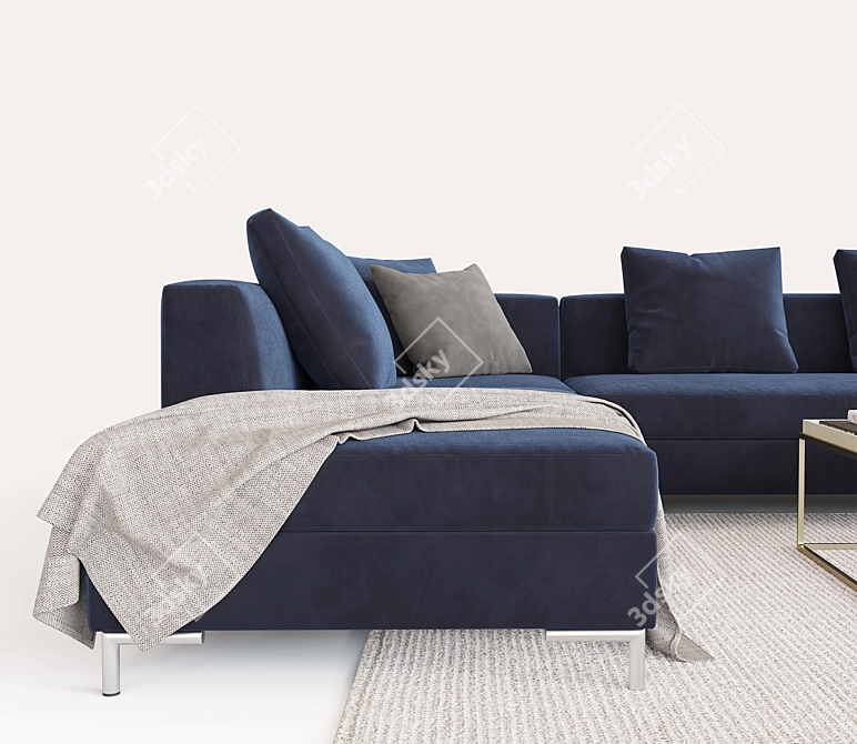 Viggo Sofa Set: Luxurious, Elegant, and Timeless 3D model image 2