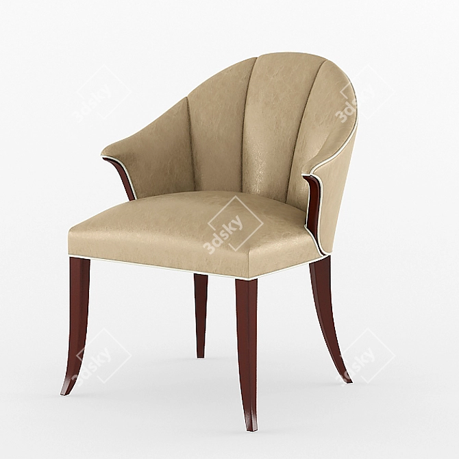 Classic French-inspired Furniture Set 3D model image 2