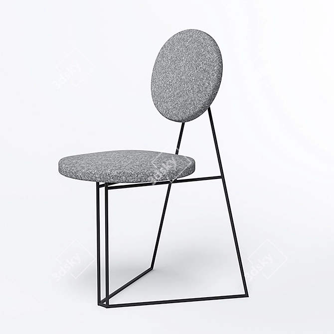 Modern Lokki Chair: Sleek Design & Comfort 3D model image 1