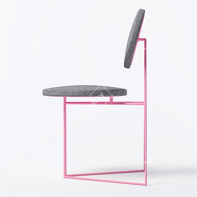 Modern Lokki Chair: Sleek Design & Comfort 3D model image 3