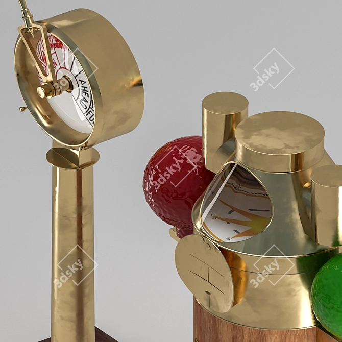 Ship Telegraph Navigator 3D model image 2