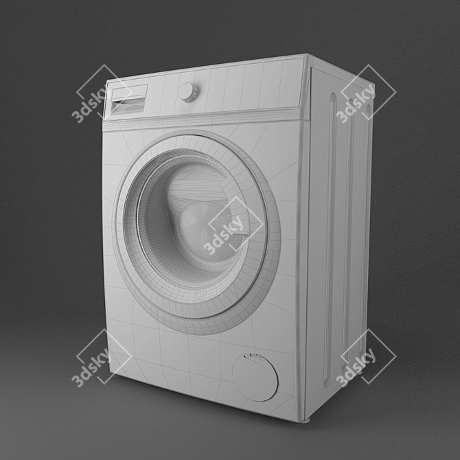 ATLANT Soft|Action Washing Machine 3D model image 3