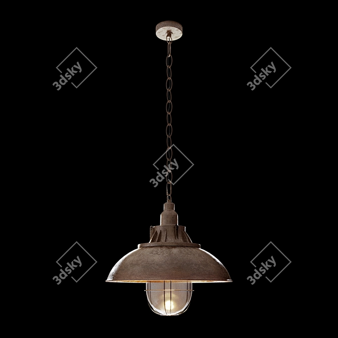 Jaden Pendant Light: Modern Elegance 3D model image 2