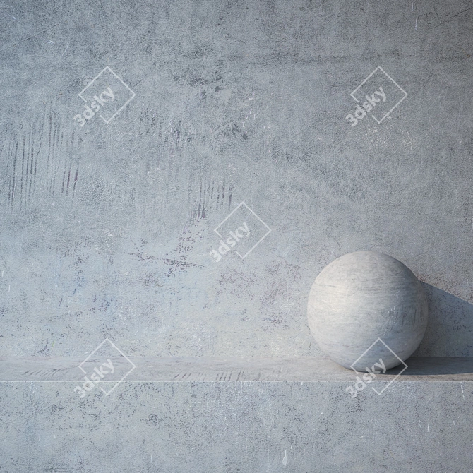 Seamless Stucco Texture 3D model image 1