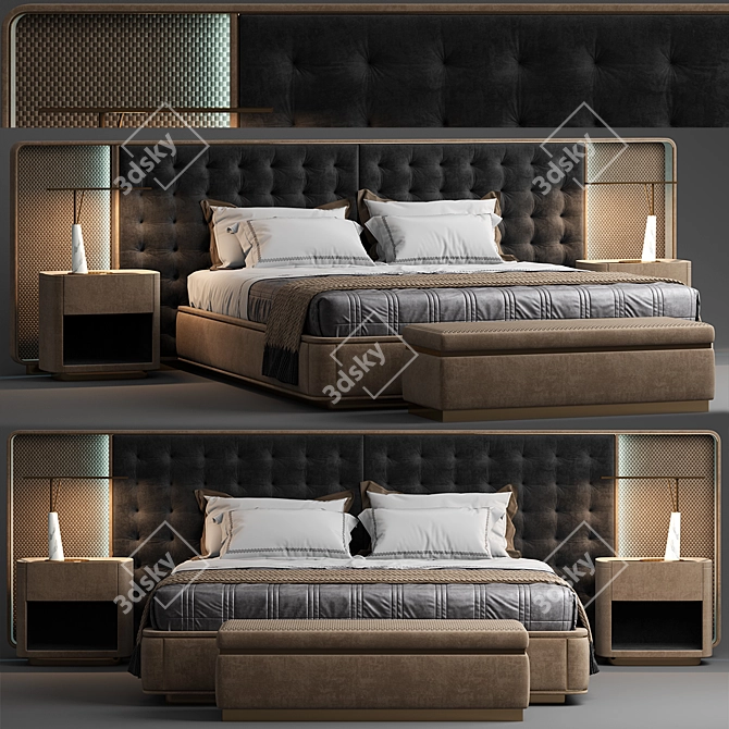 Elevate Your Bedroom with Visionnaire 3D model image 1