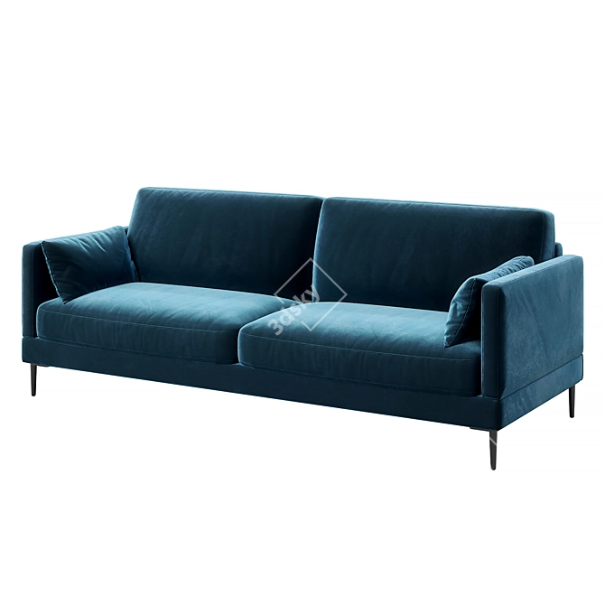 Elegant Anton Sofa - Mesonica 3D model image 2