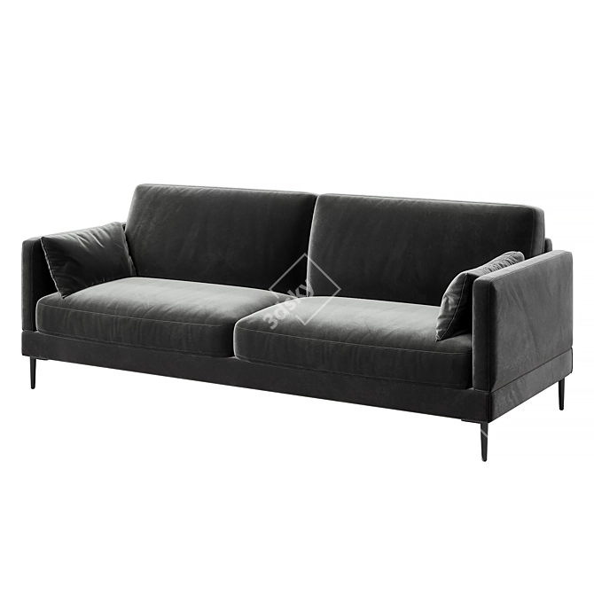 Elegant Anton Sofa - Mesonica 3D model image 3