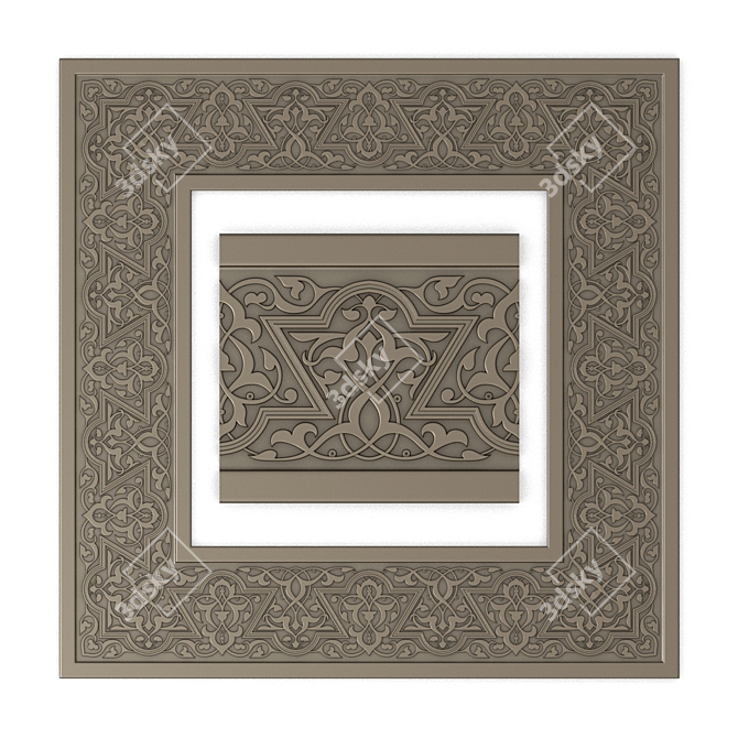 Arabesque Artistry 3D model image 1