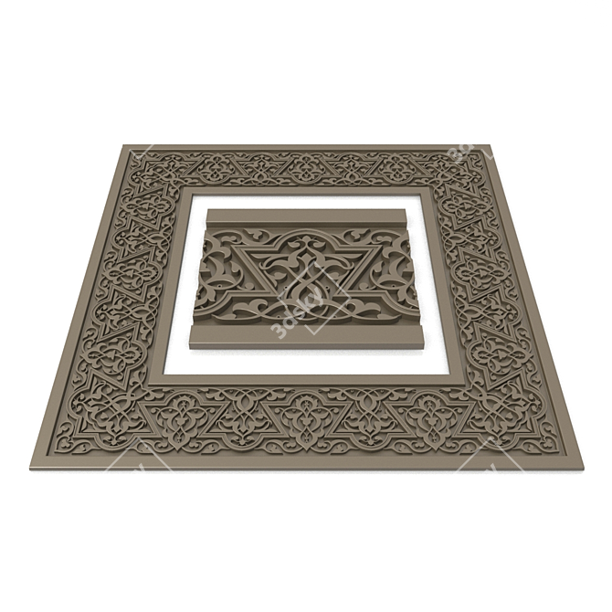 Arabesque Artistry 3D model image 2