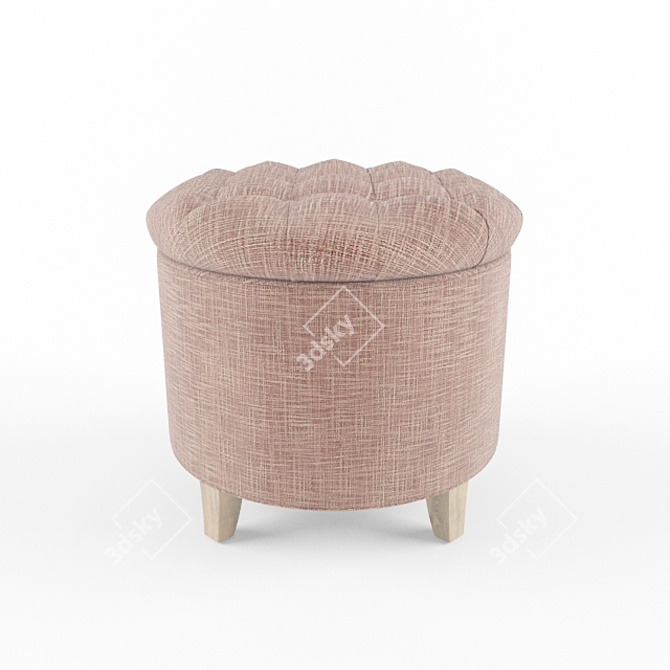 Comfort Cove: Plush Seating 3D model image 1