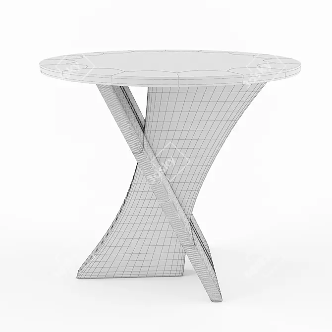 Sleek Drink Table: Modern Style 3D model image 2