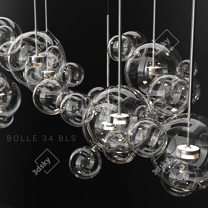 Giopato & Coombes Bolle 34 Bubble 2 3D model image 2