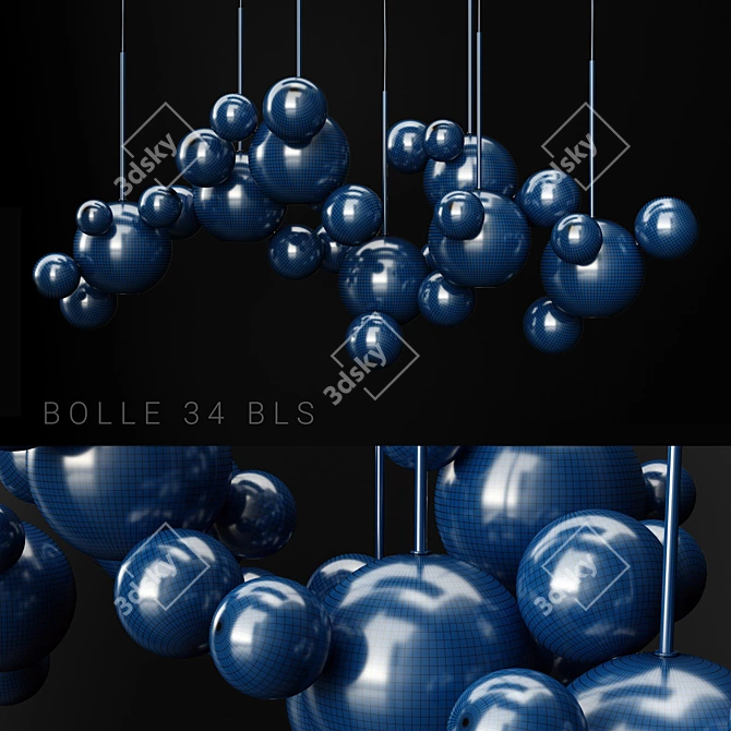 Giopato & Coombes Bolle 34 Bubble 2 3D model image 3