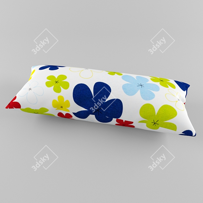 Cozy Cushion: 27x70x18cm 3D model image 1