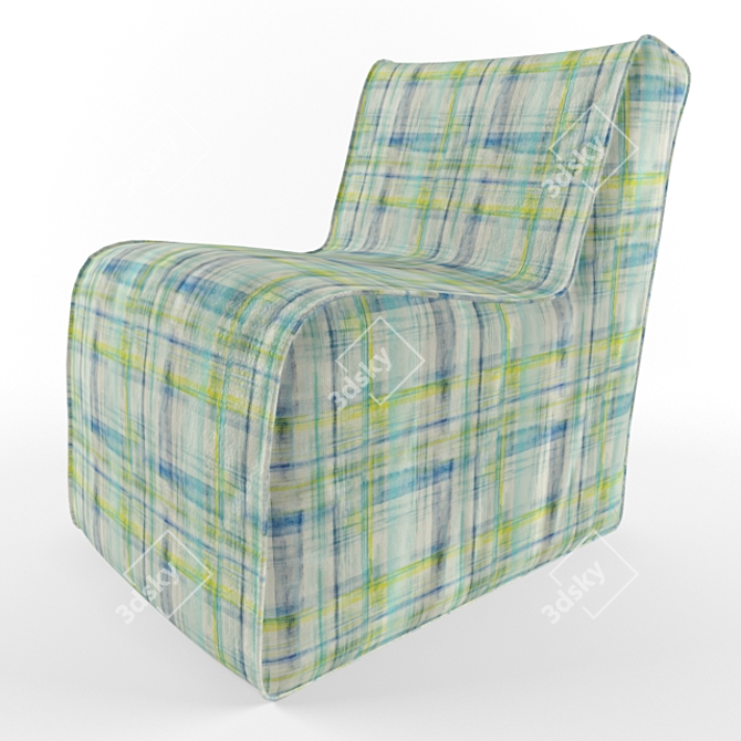 Cozy Loft Bag Armchair 3D model image 1