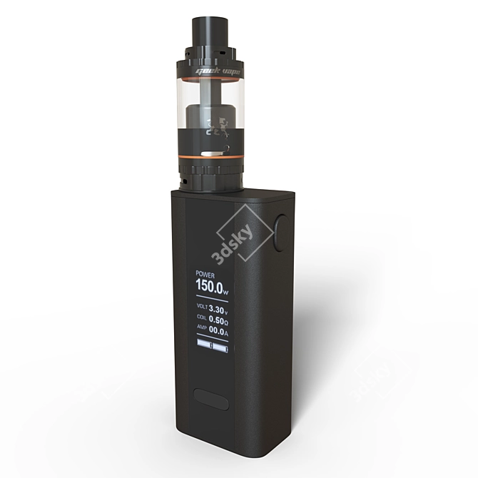 CUBOID 150w + Griffin 25 Plus: Unleash Vaping Power! 3D model image 3