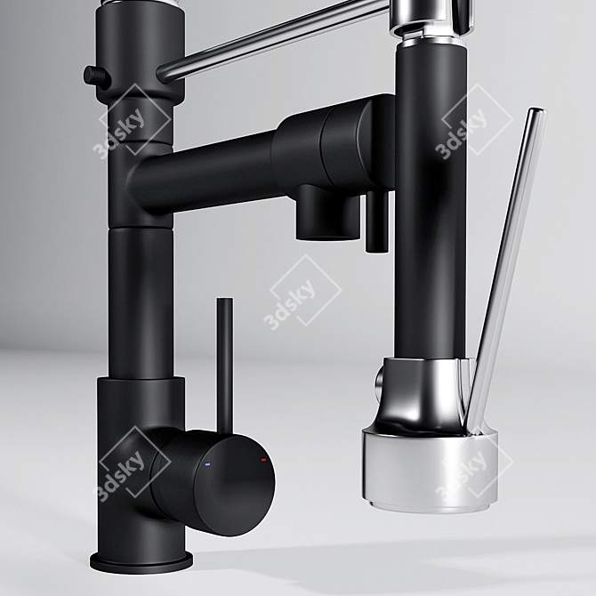 Cooke & Lewis Bilbrough Mixer: Stylish & Functional 3D model image 3