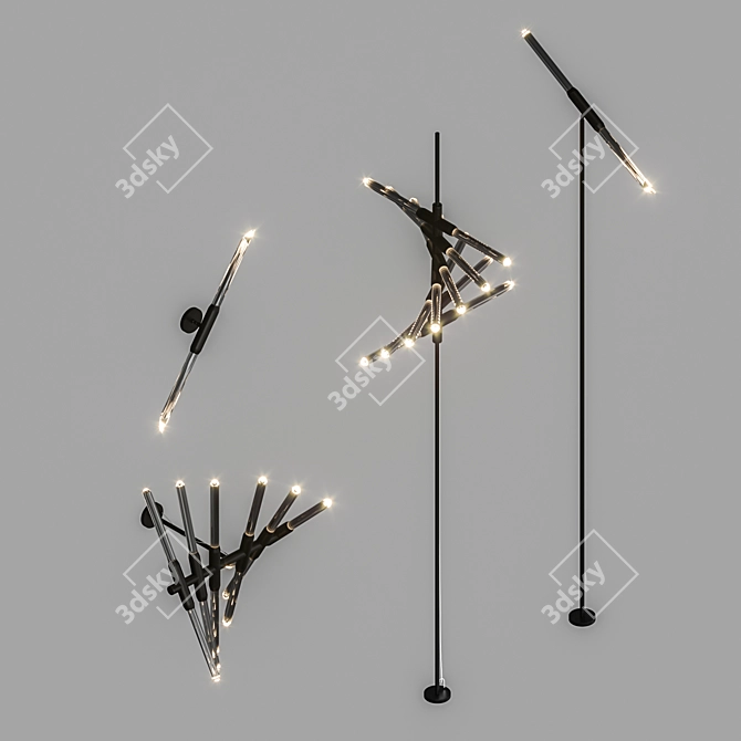 Element Sconce & Table Lamp 3D model image 1